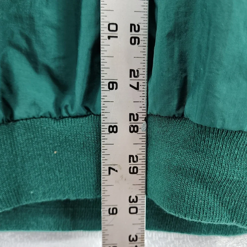 IZOD XXL Green V-Neck Windshirt Pullover Vintage 90s Gorpcore Streetwear Golf